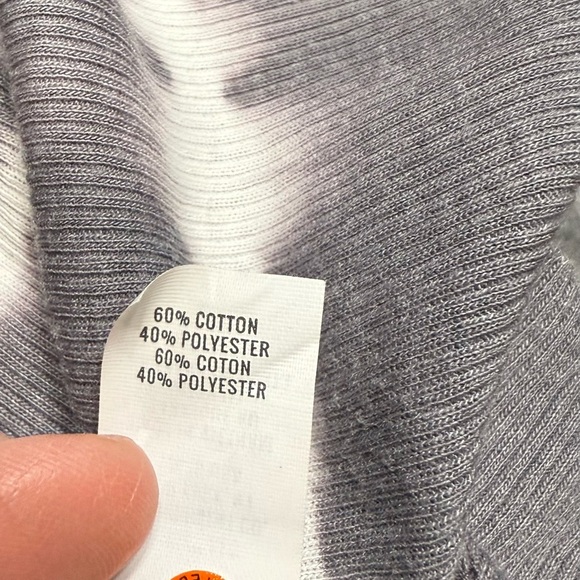 Aerie White and Gray Tie-Dye Sleeveless Tank Top - Picture 5 of 8